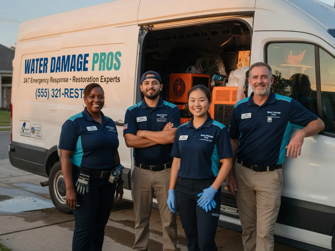 Water Damage Restoration company in Bloomington, TX