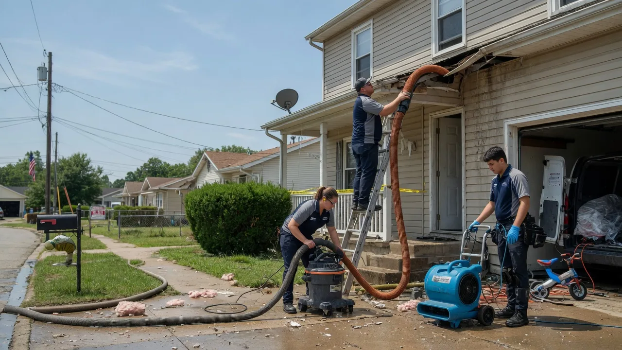 Water Damage Restoration in Bloomington, TX near me